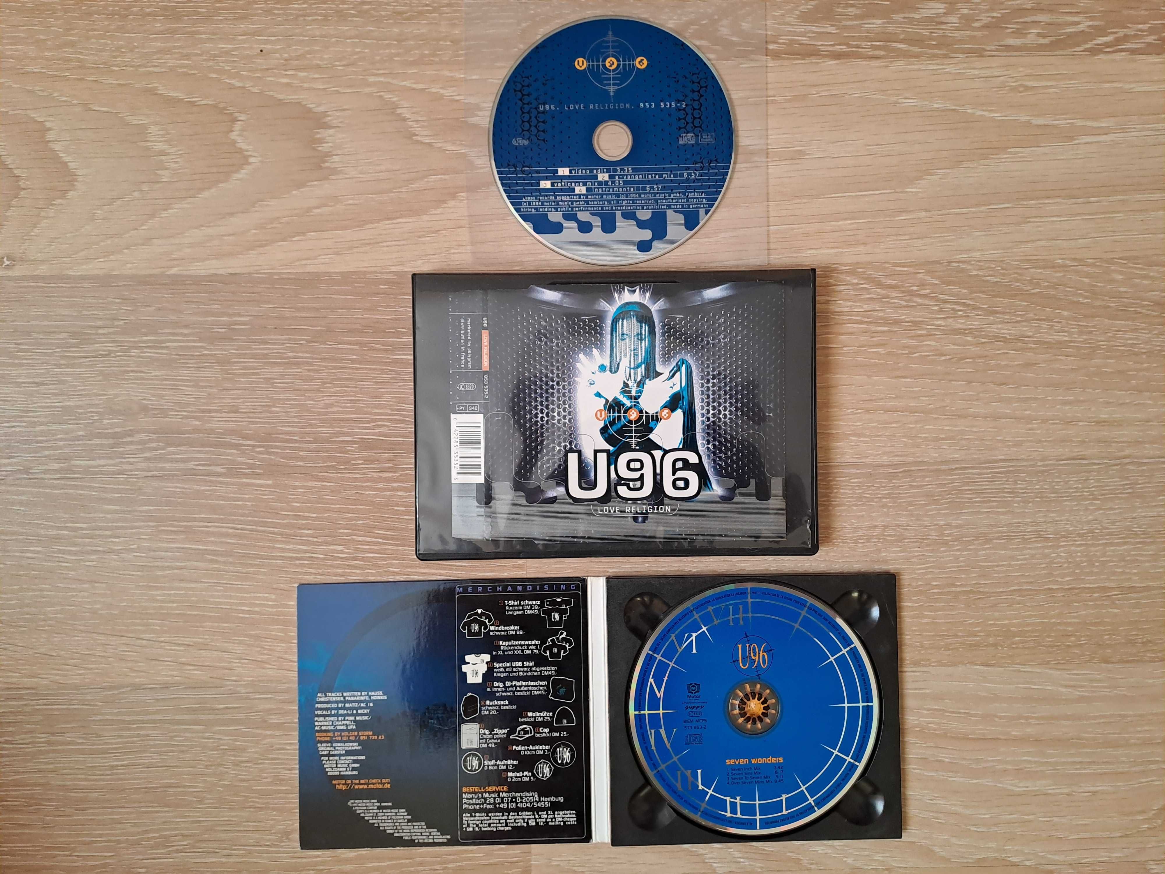 Colectie U96 - 4 CD + CD Maxi originale (Eurodance, Euro-House)