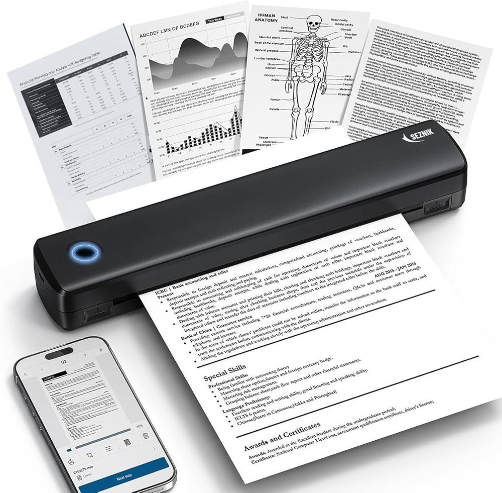 Mini printer A4  Format