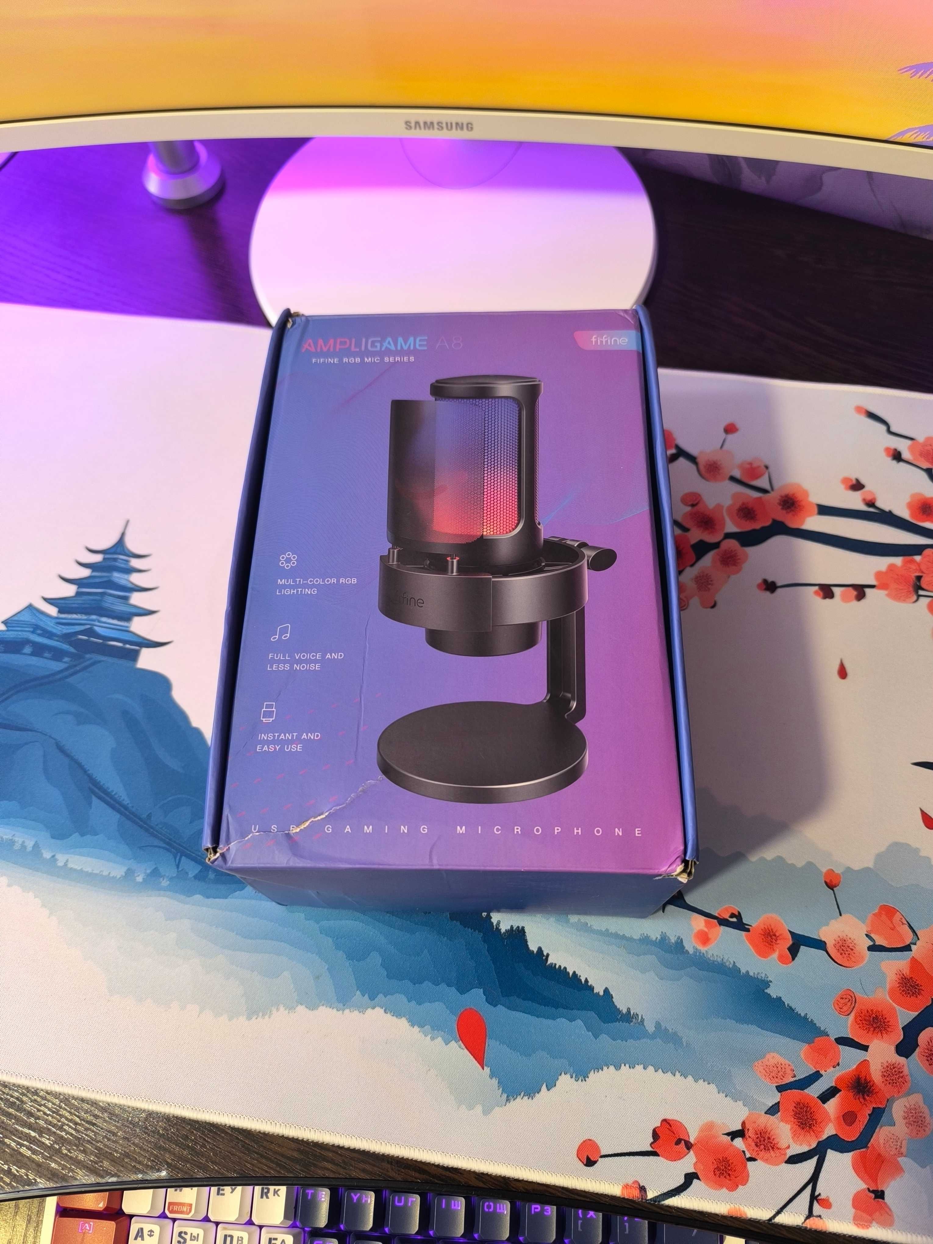 FIFINE A8 Ampligame - Конденсаторный USB-микрофон - Продам