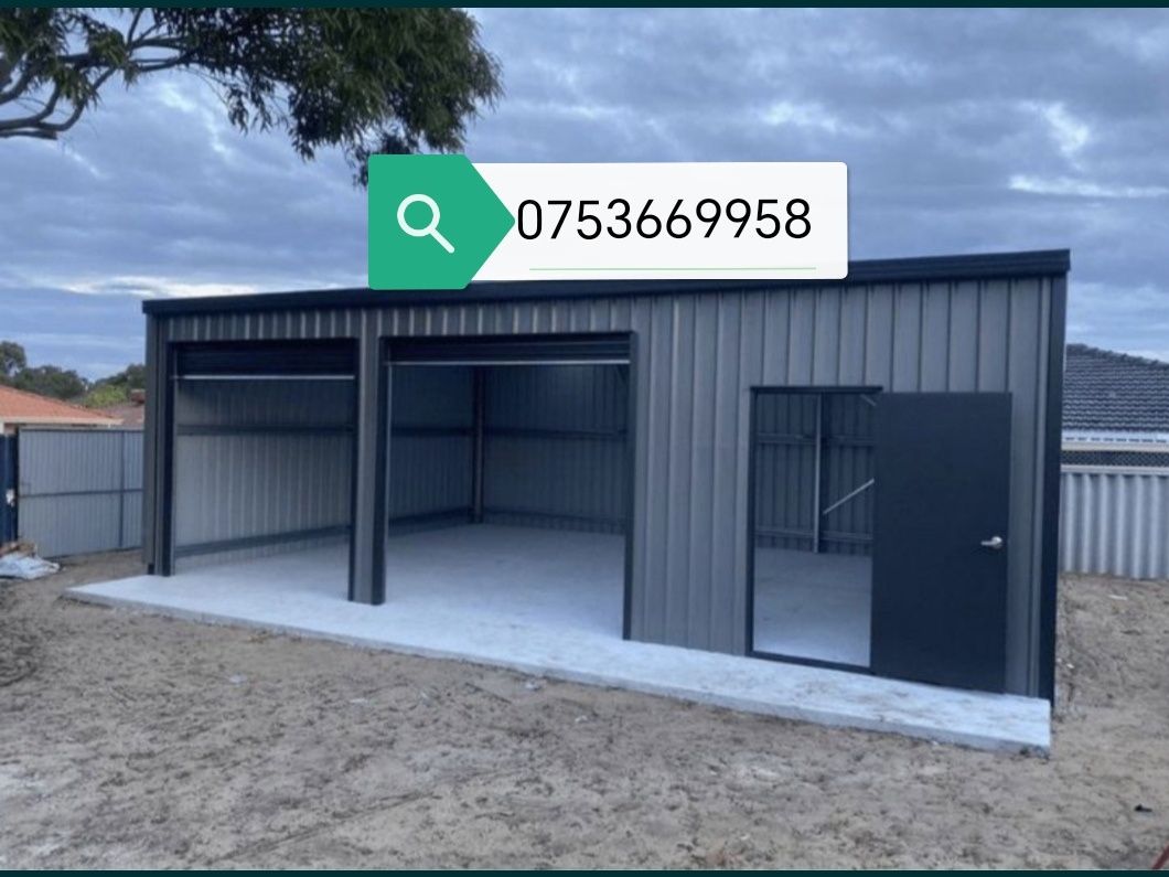 Vand garaje pe structura metalica