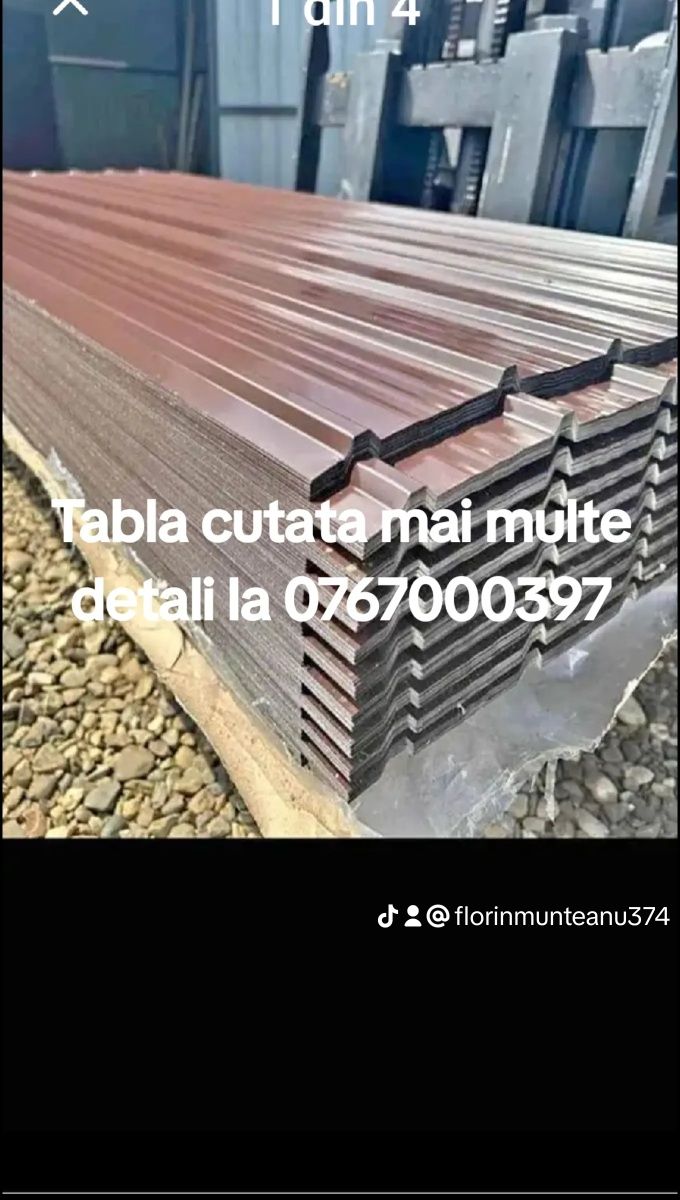 Tabla cutata maro