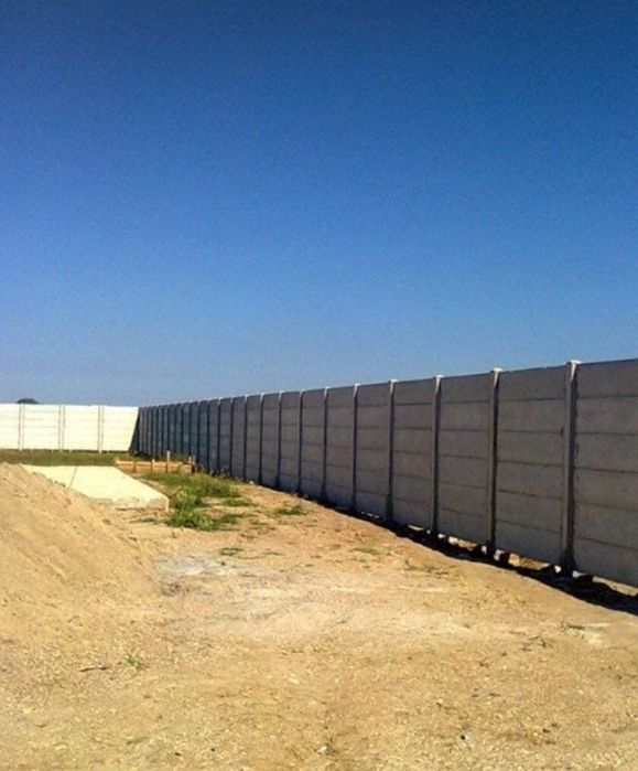 Gard beton prefabricat montaj inclus