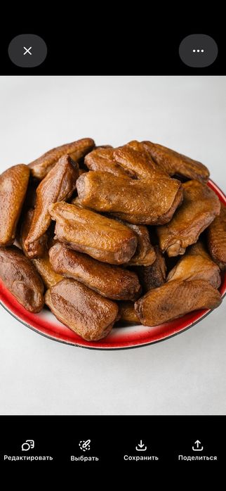 Копчёное филе утки