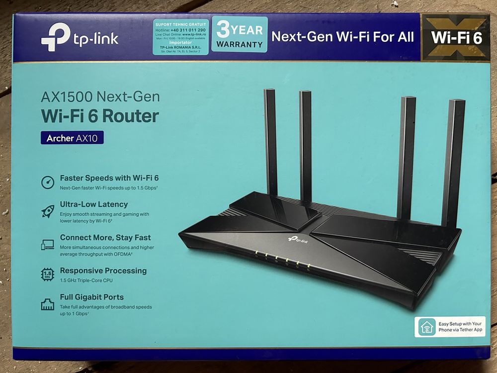 Router wireless TP-link Archer Ax10 AX1500