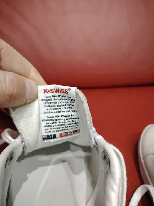 Mocasini K-Swiss Original Piele naturala Noi Neutilizat 42