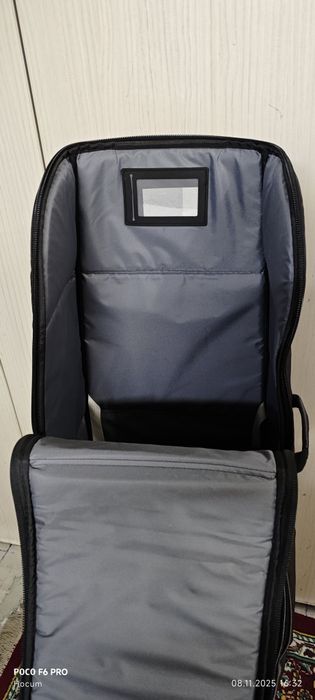 Сумка-кофр. На колёсиках. Для перевозки оборудования, удочек,клюшек