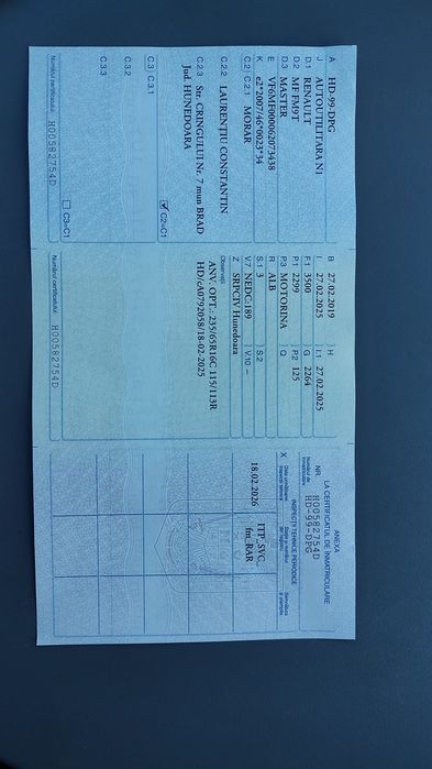 Renault Master 2.3 dci 2019 final de editie 170 cp