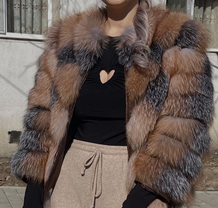 Haină blană naturală