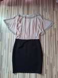 Rochie roz pal din voal