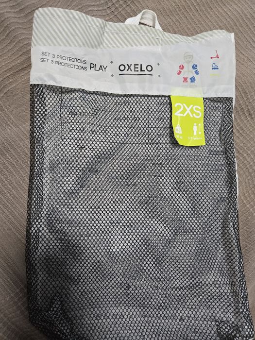 Комплект детски протектори Play 3x2 за ролери, скейт,тротинетка ,розов