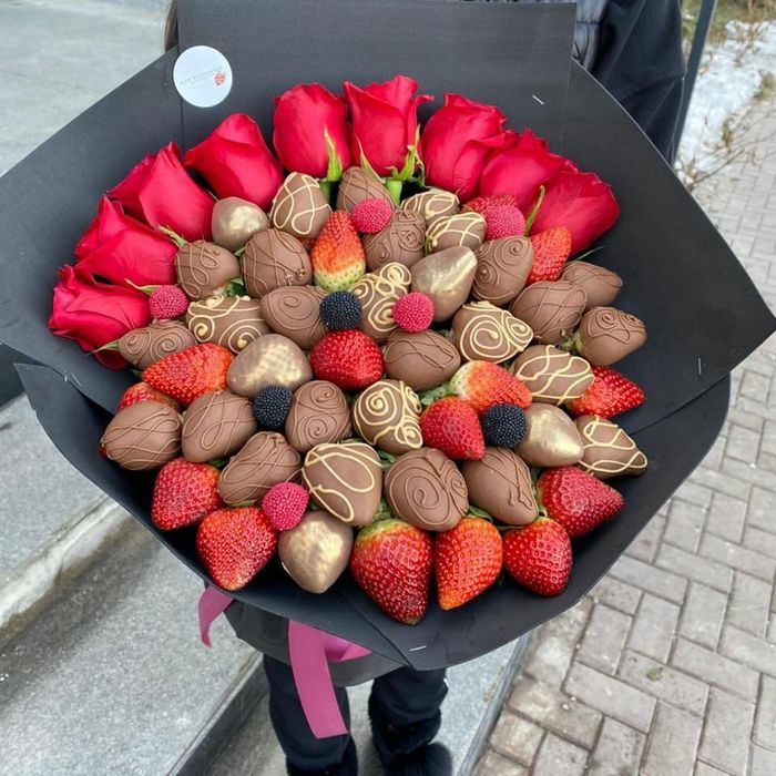 АКЦИЯ - 10 % Букет из клубники / клубника в шоколаде от 4000