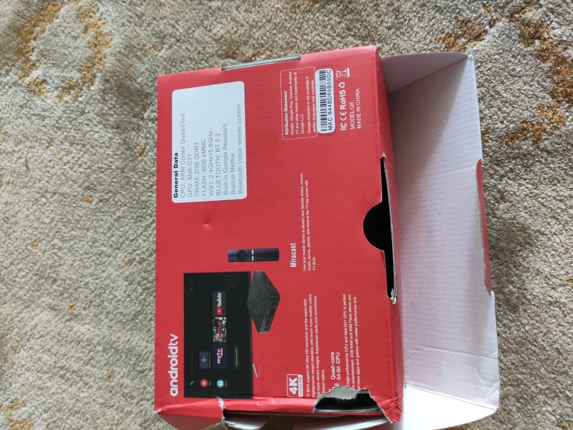 Smart box android TV