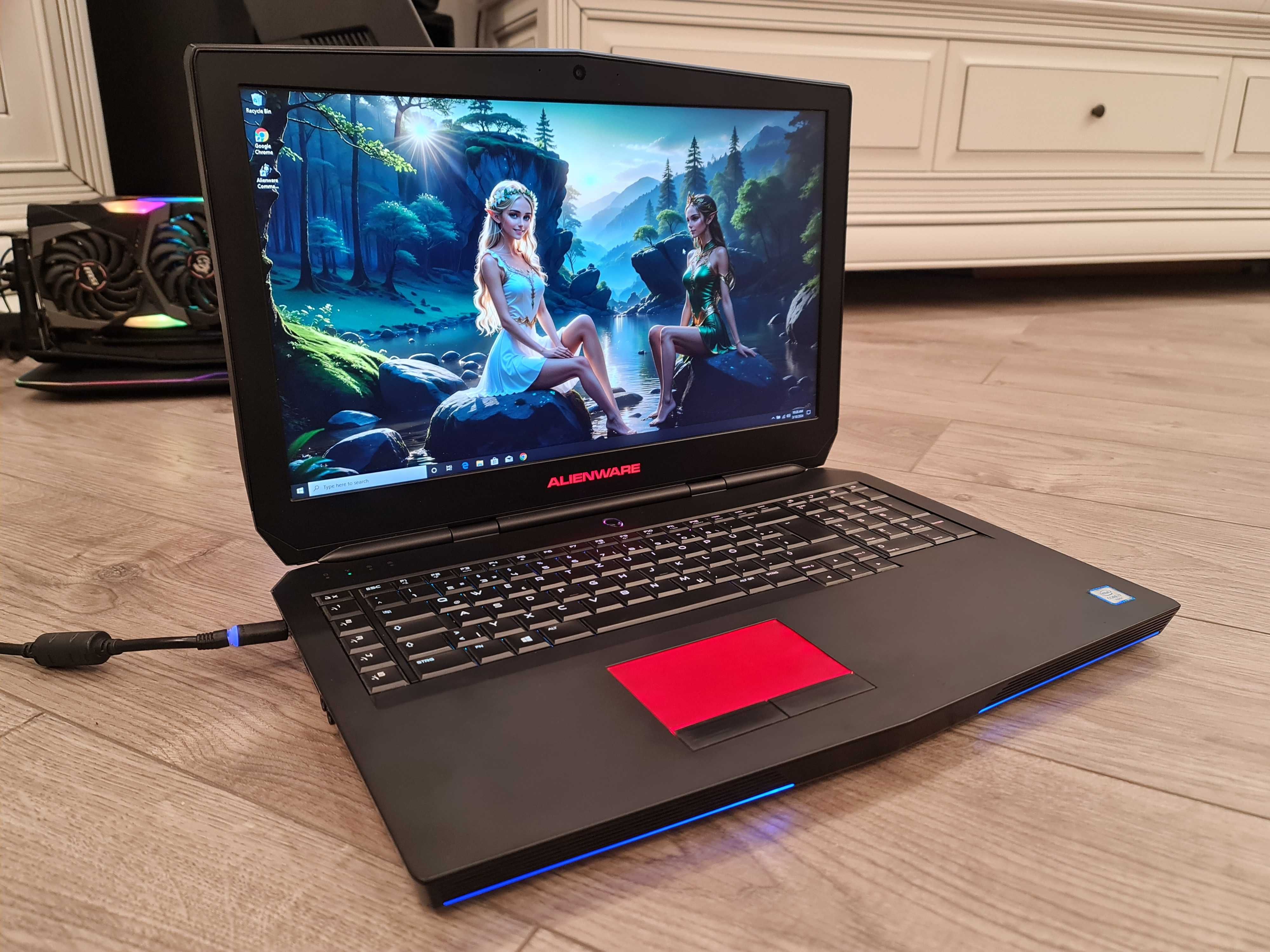 Laptop ALIENWARE 17.3" ,intel core i7- 6820hk,video 8 GB, ram 32 gb