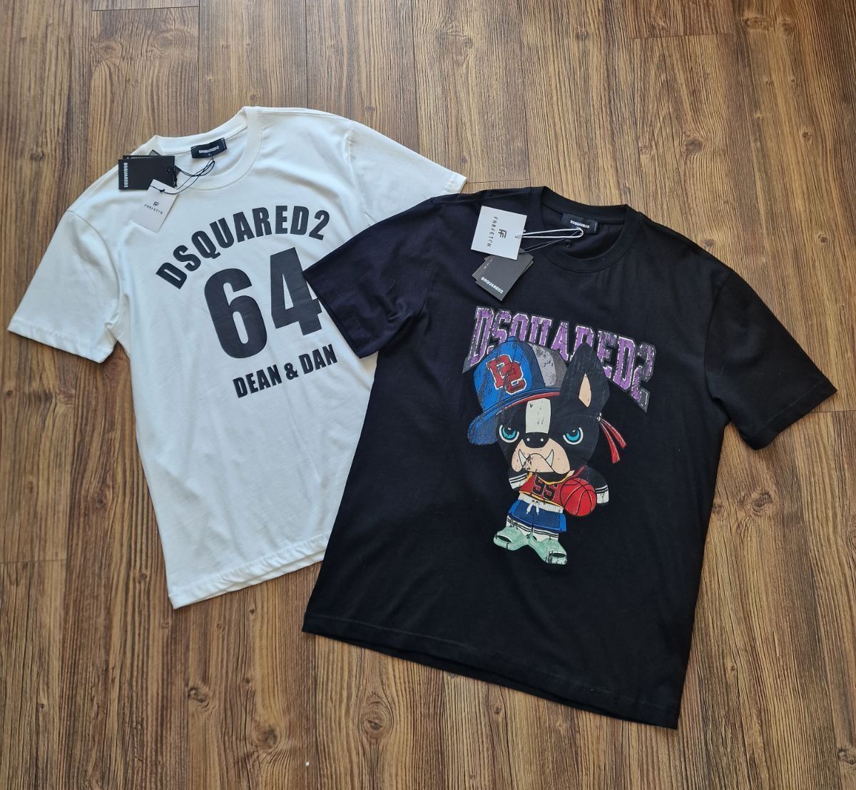 Страхотна мъжка тениска DSQUARED2 размер  L/ XL 2XL