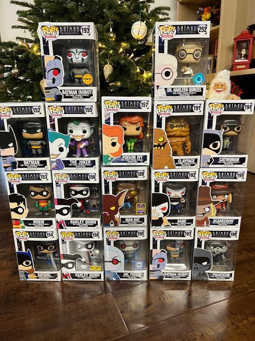 Bundle Funko Pop Batman Animated Series, oferta Craciun