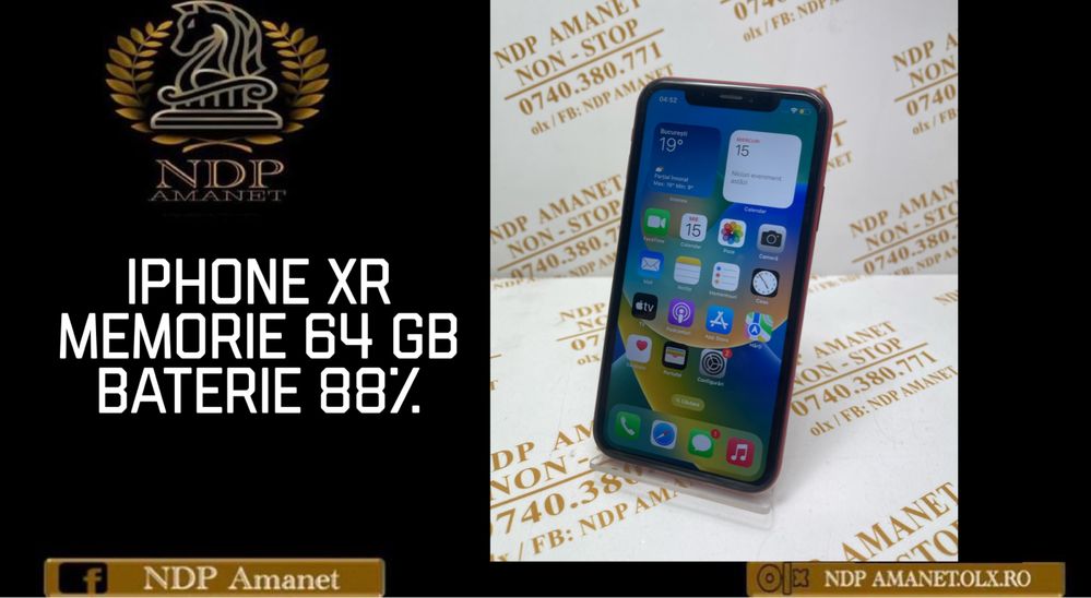 NDP Amanet NON-STOP Calea Vitan Nr.121 Iphone XR 64 Gb (19194)