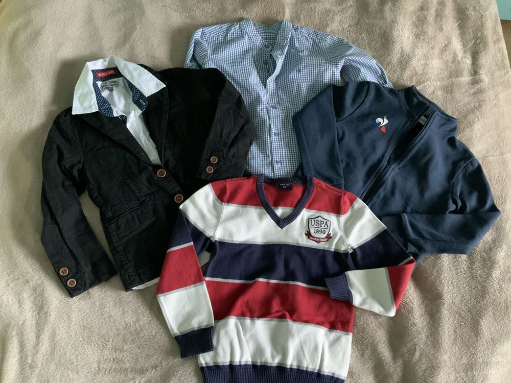 Детски дрехи,ризи,сако,половер,суитшерт /Gang,USPA,Le Coq Sportif,HM