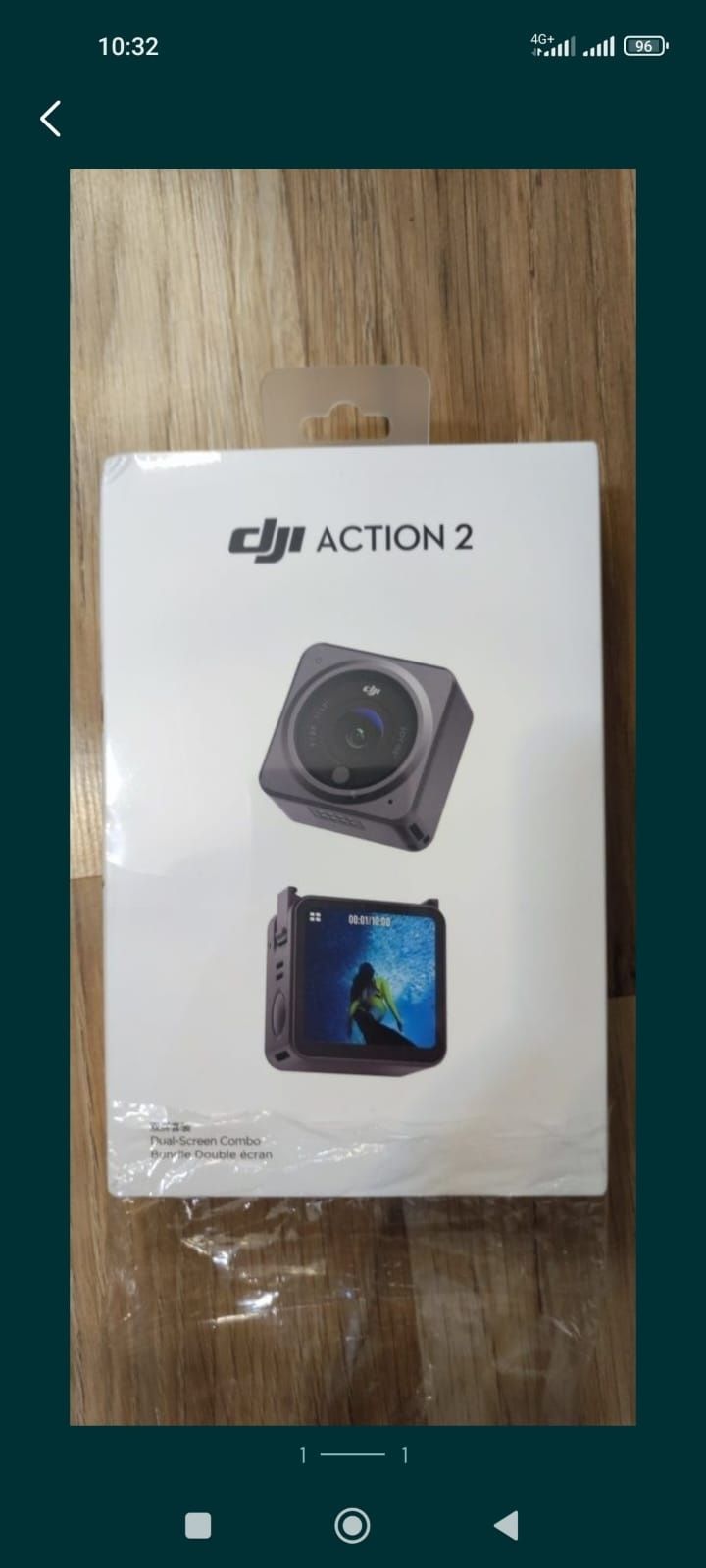 Camera video sport DJI Action 2, Dual Screen Combo