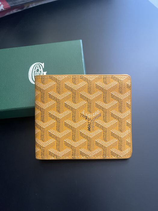 Portofel Goyard Galben