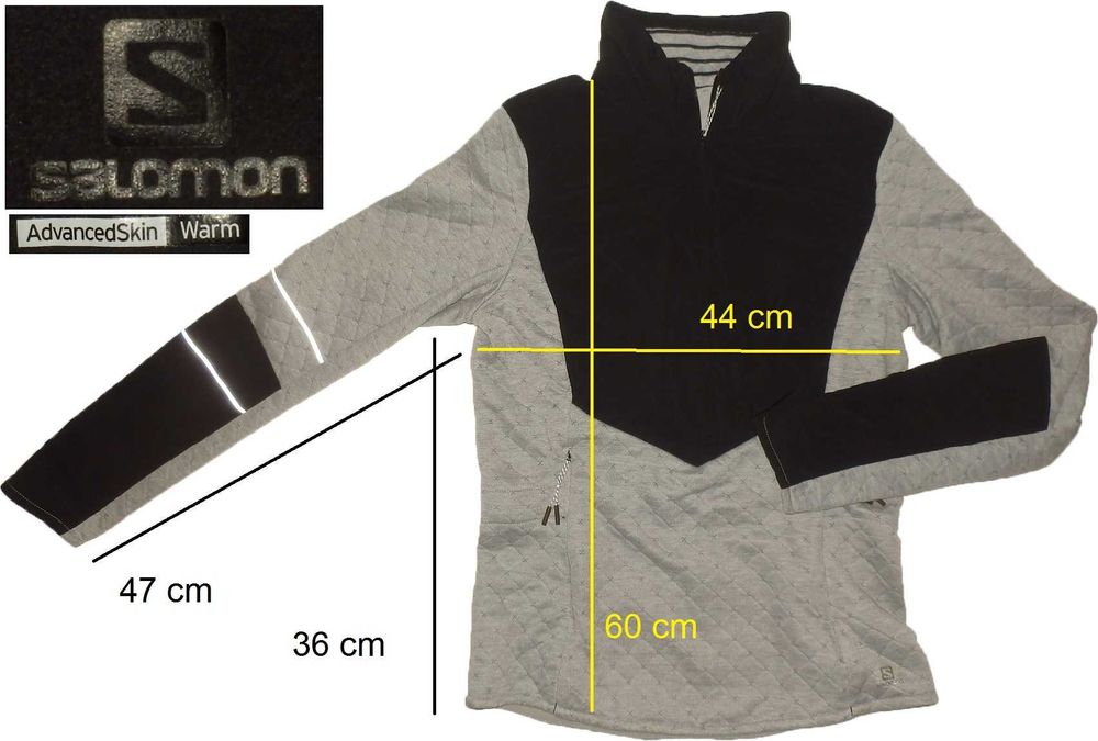 Bluza hanorac incalzitor SALOMON Warm Skin (dama XS) REDUCERE !