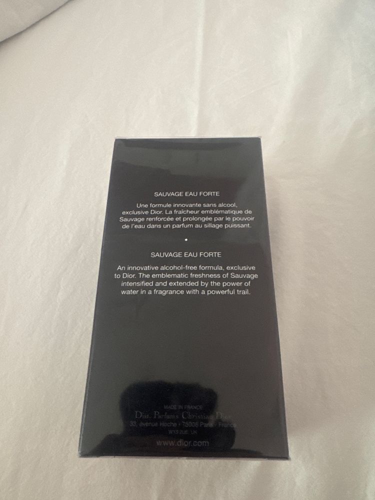 Парфюм Dior Sauvage EAU FORTE