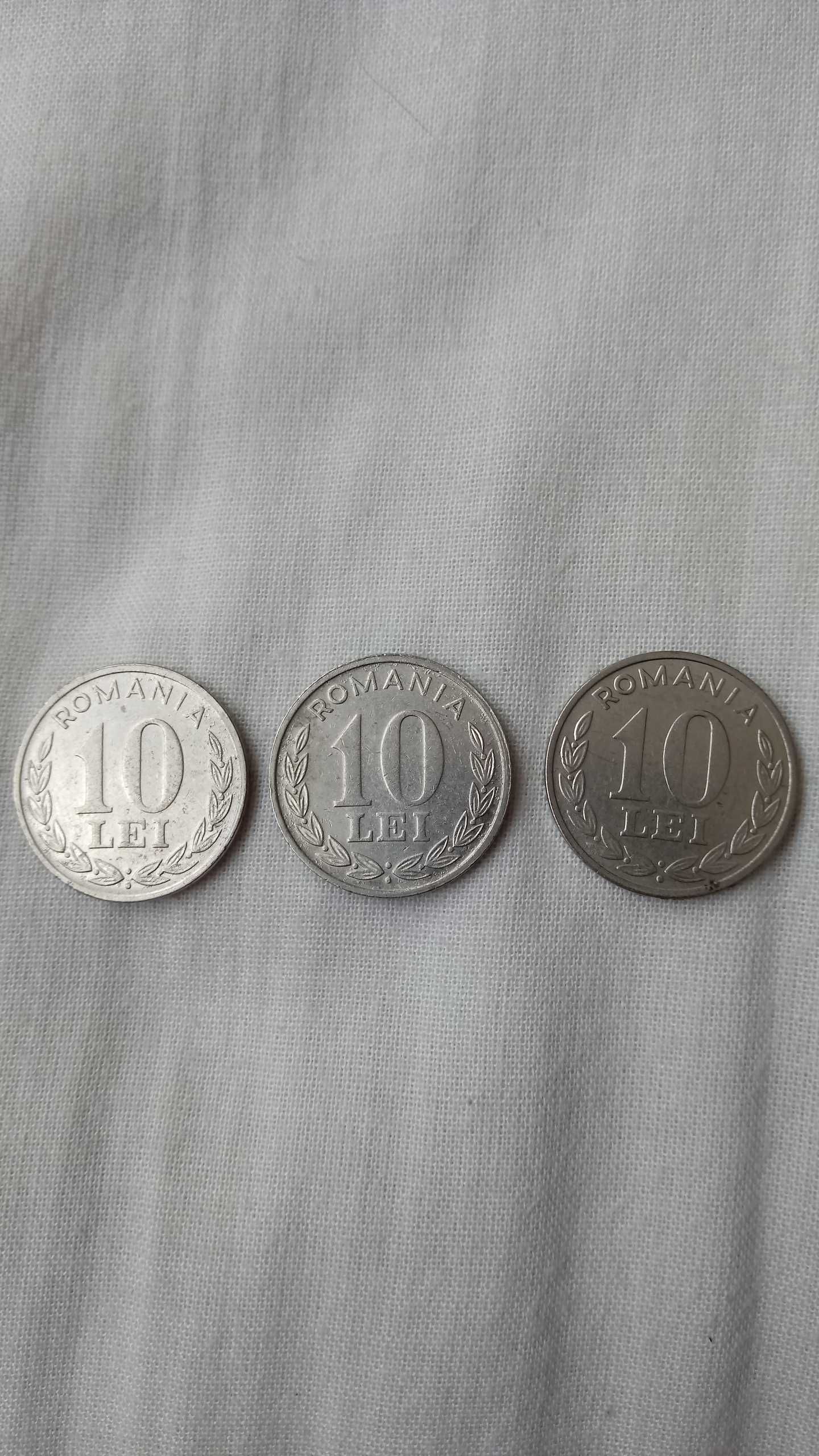 Moneda 10 Lei anul 1995 Romania