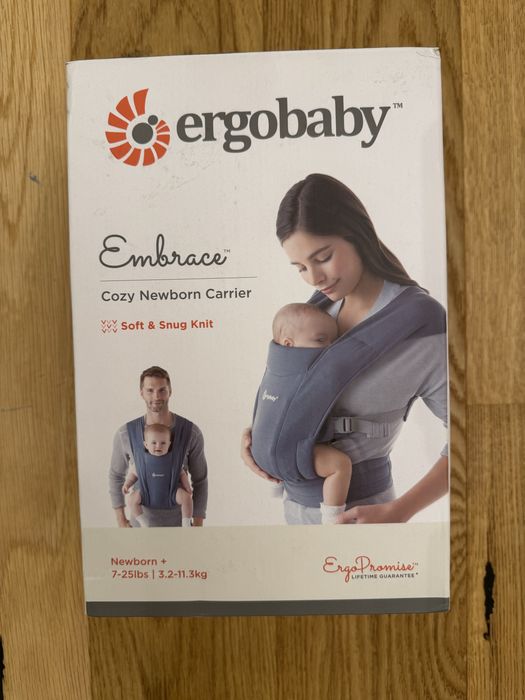 Ергономична раница ErgoBaby Embrace Soft Knit