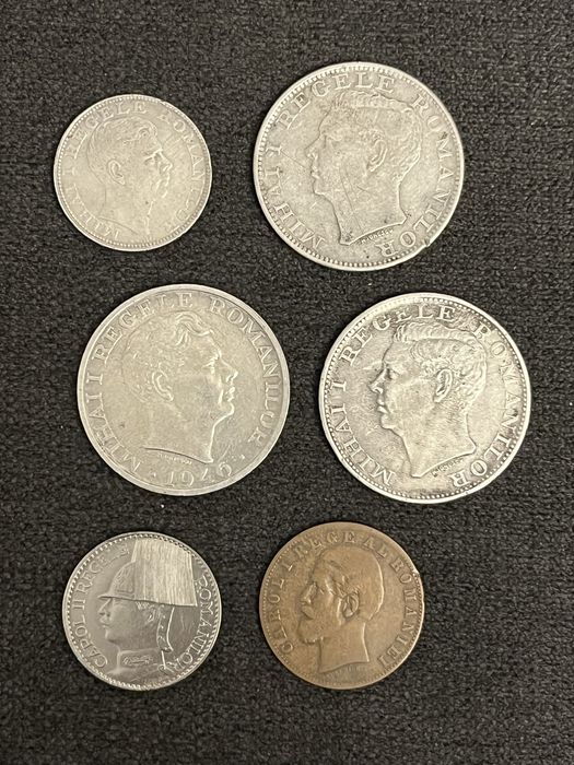 Lot monede vechi romanesti