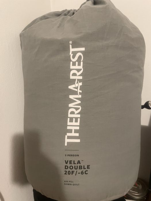 Sac dormit puf dublu Thermarest Vela 20F/-6*C marmot Mammut exped