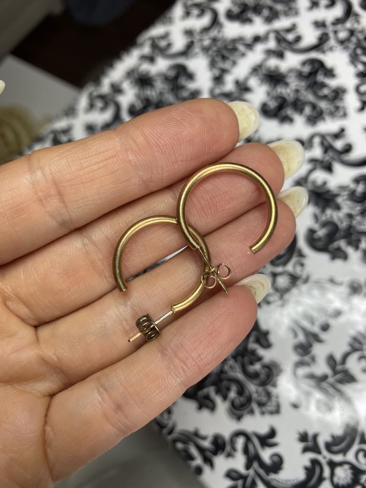 Cercei Noi placati cu aur 18k diferite modele