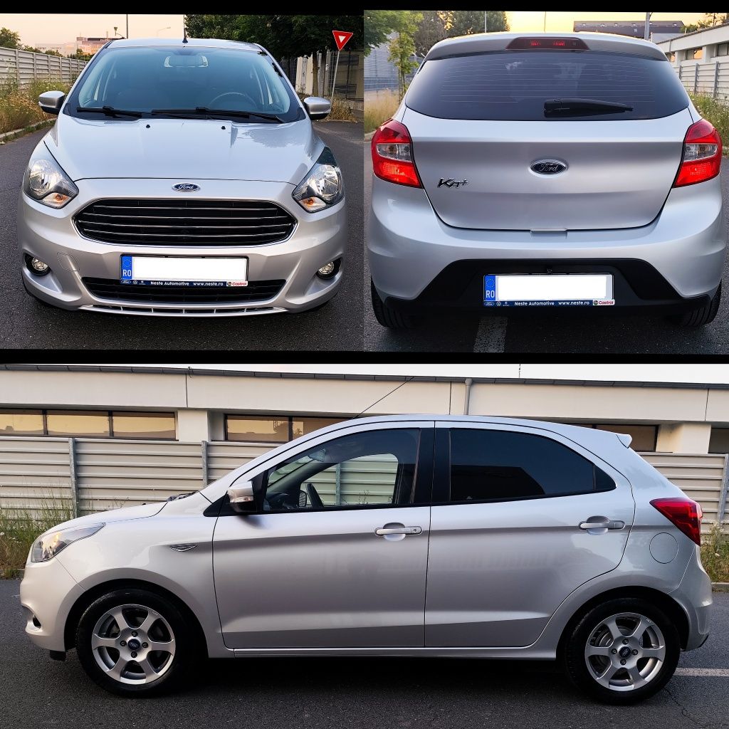Ford KA+•2017•1.2i(Aspirat-4Cilindri)85CP•4 USI•84.000KM•IMPECABILA!