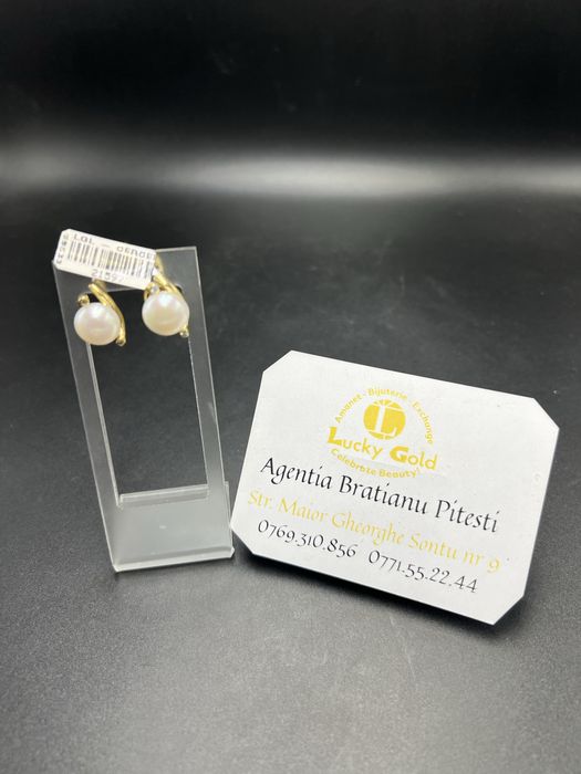 Cercei aur 14k 7,76gr cod 21597