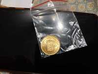 Златна монета 10 гулдена Вилхемина  Холандия - 1933 година
