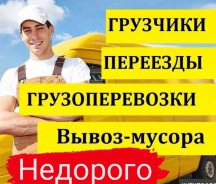 Услуги Грузчики и Газель чистый