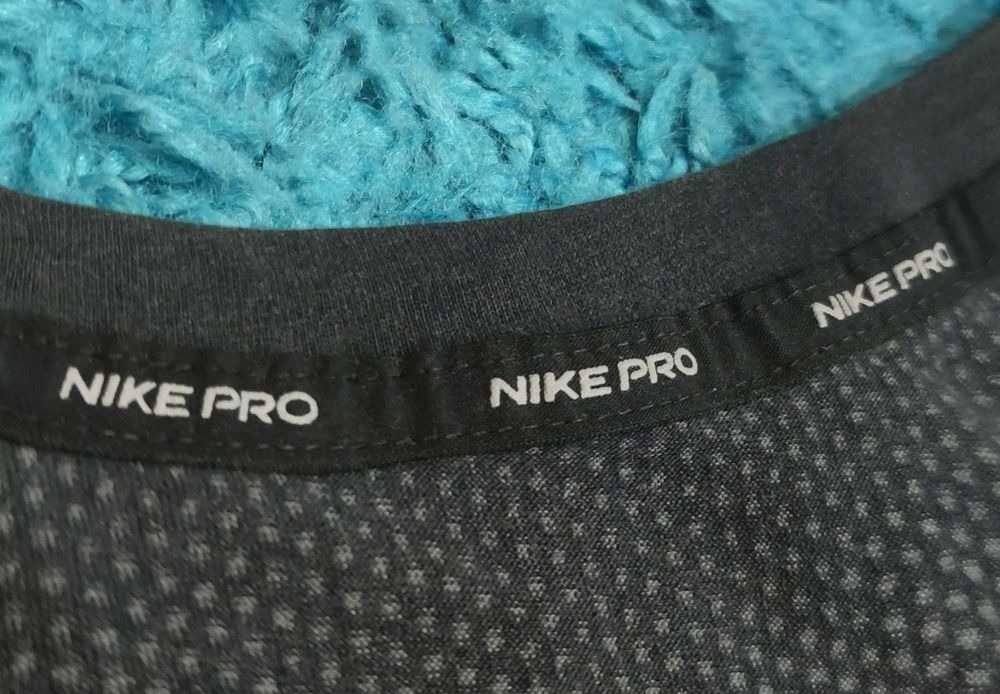 Tricou Nike Pro Burnout Grey