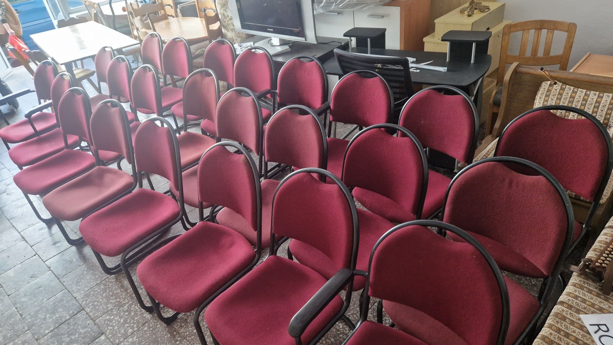 Scaune conferință 24 buc