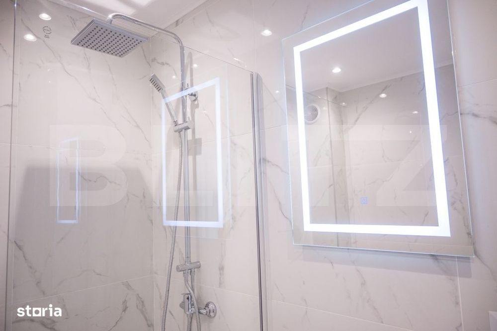 Apartament renovat, cu 2 camere, 46,60 mp, zona Micro 1