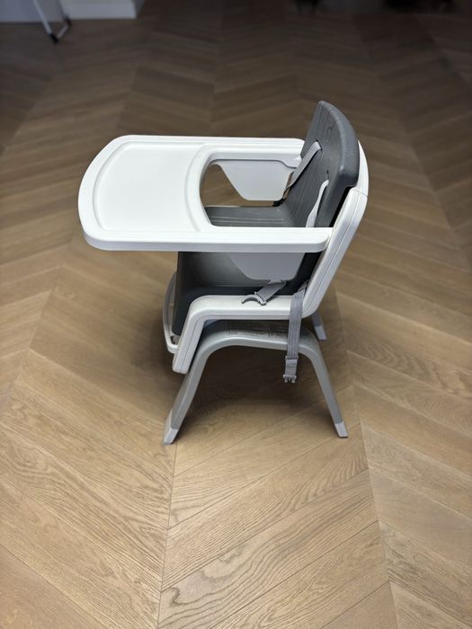 Scaun de masa Nuna Zaaz Pewter Alb/gri
