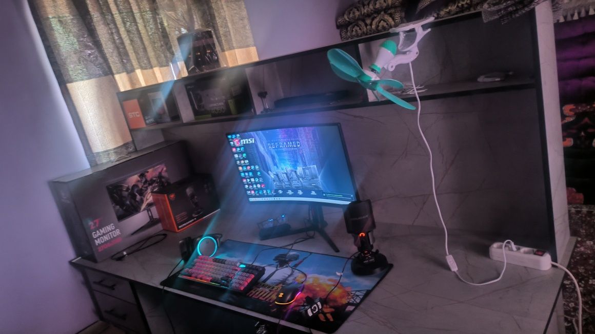 Kampyuter Strimga tayyor. Pubg Strim uchun terganman vashe udar komp
