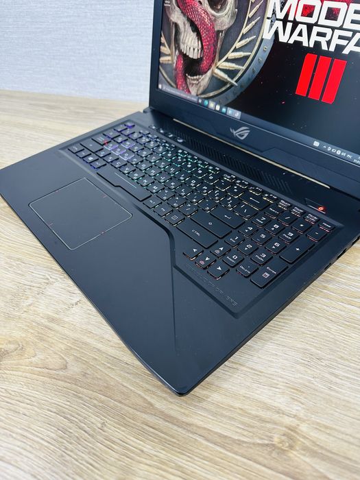 ASUS ROG Strix Core i7-12 Ядер+GTX-1050Ti Мощный, Игровой ноутбук