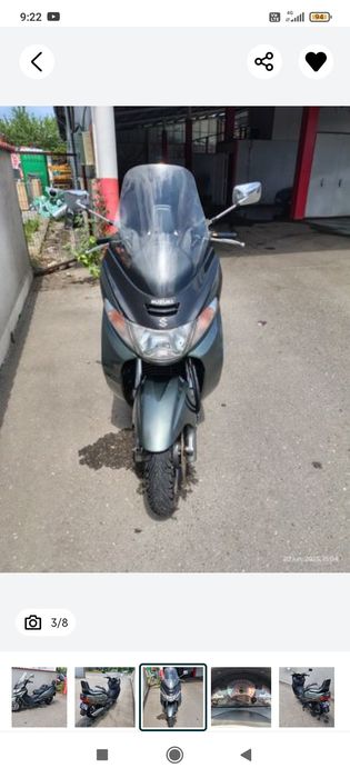 Vand / schimb maxi scuter Suzuki Burgman 400