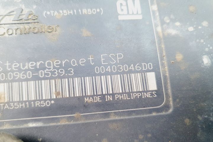 Pompa abs 1.4 16v 00403046d0 Opel Astra H  [din 2004 pana  2007] seria