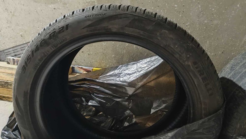 4бр. All Seasons PIRELLI SCORPION - 275/45/21 -2бр. и 315/40/21 -2 бр.