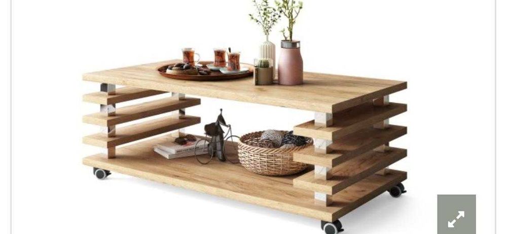 masuta de cafea culoare natur