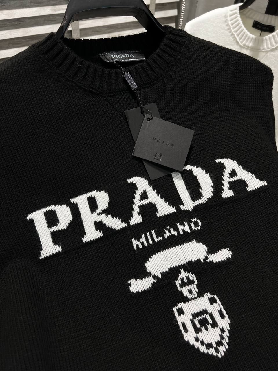 Prad блуза с дълъг ръкав
