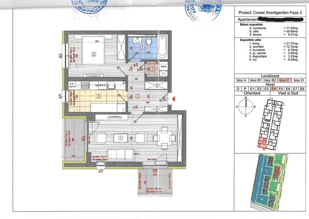 Kasper Coresi - Apartament 2 camere - Strada Camil Petrescu - mobilat