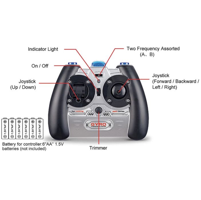 Вертолет ZYMA S 107G
