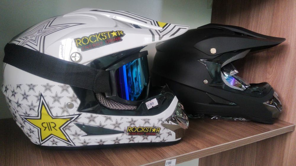 АКЦИЯ!!! Фулфейс Шлем+Перчатки+Очки(Маска)+Балаклава! Большой выбор!