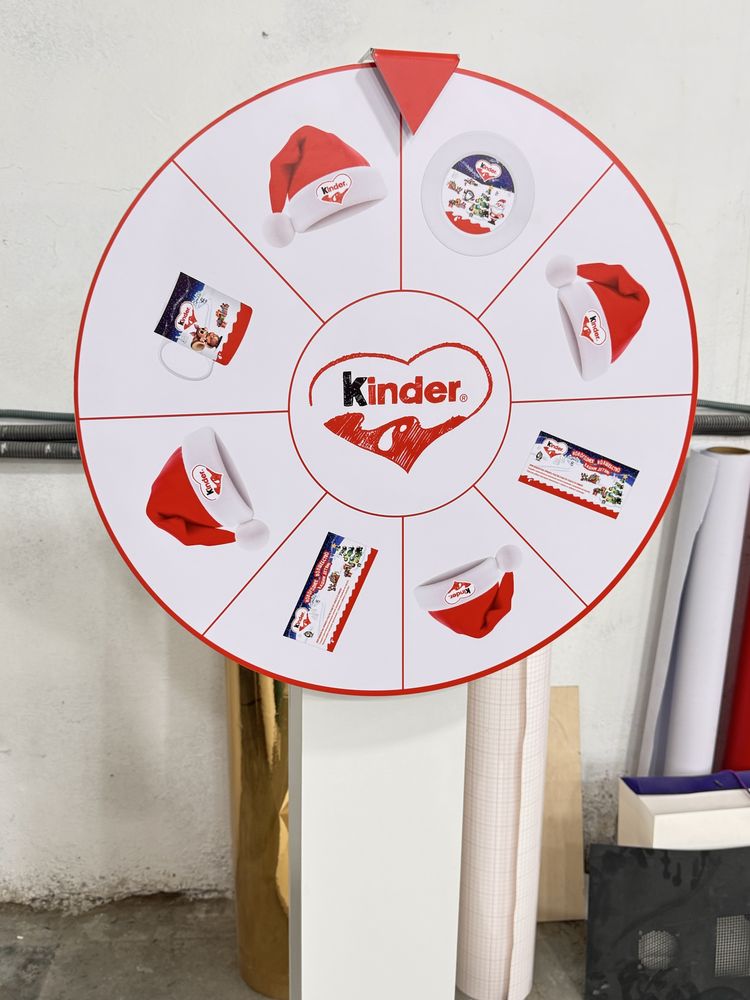 Колесо фортуны KINDER