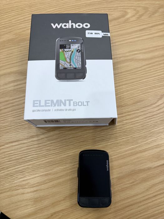 Wahoo Element Bolt V2 asemanator garmin Triathlon Ciclism Triathlon